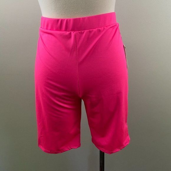 NWT BP Pink Neon Bike Shorts (S) - Picture 2 of 7